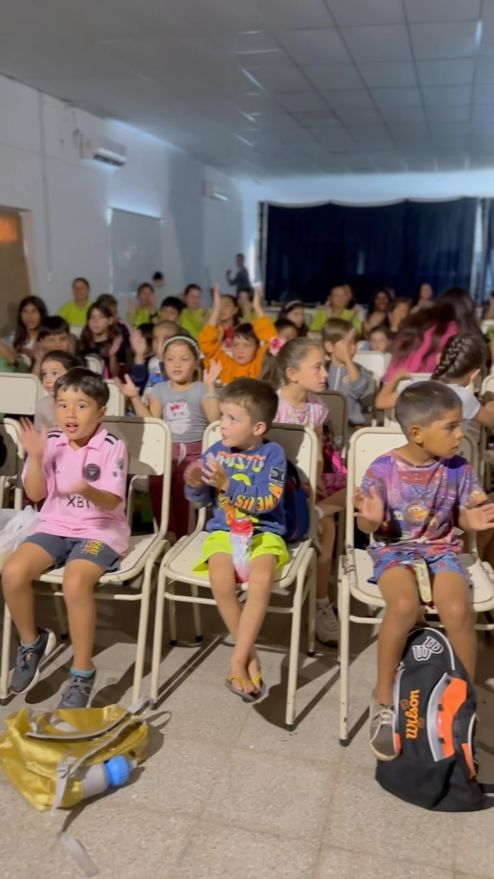 Proyección de cine infantil para la Escuela de Verano en el Centro Cultural Pato Carret