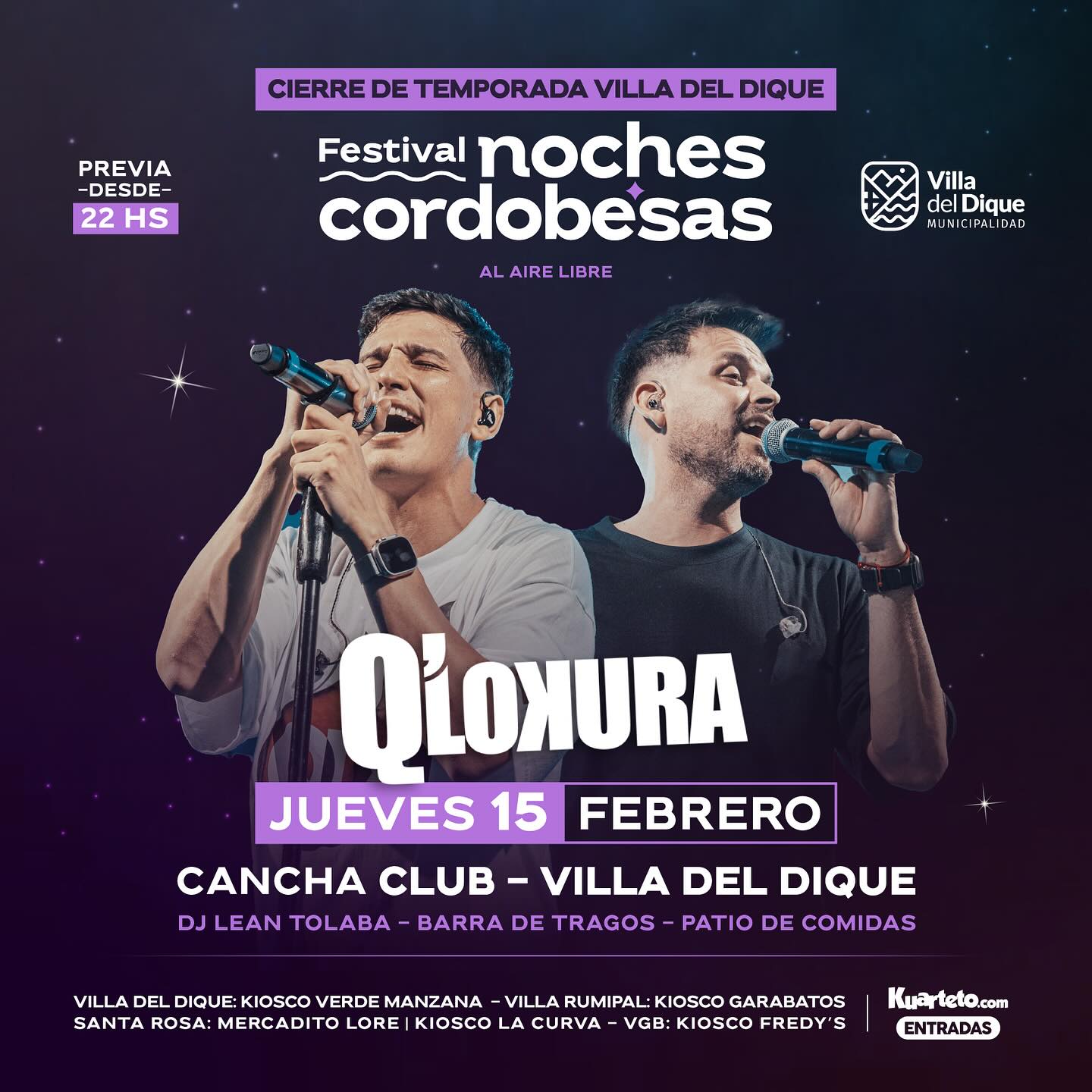 Cierre de Temporada Q' Lokura Villa del Dique