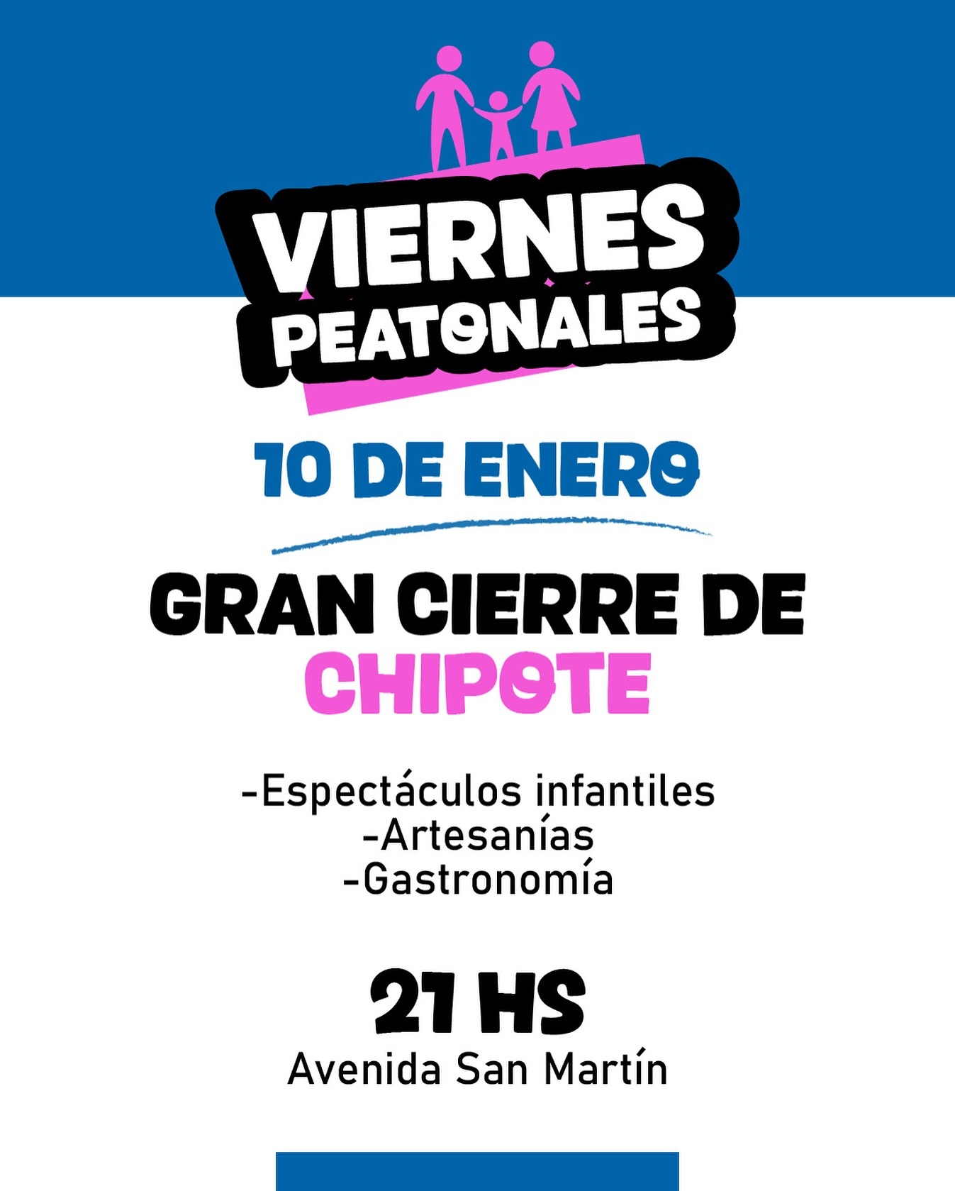 Imagen de Viernes Peatonales en Avenida San Martín