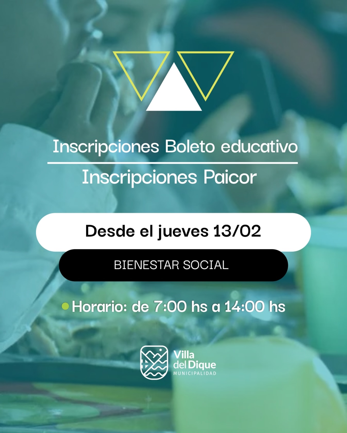 Inscripciones abiertas para Boleto Educativo Gratuito y Paicor
