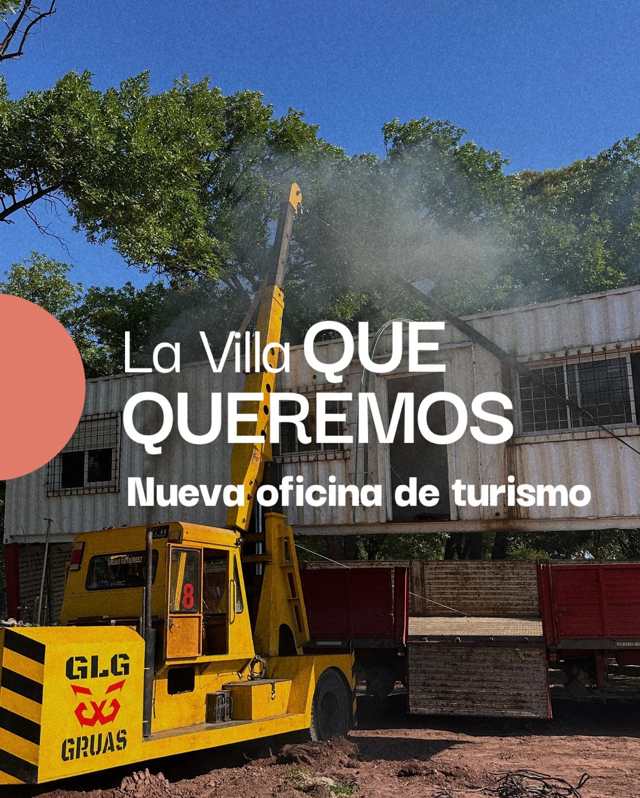 Construcción de la nueva oficina de turismo