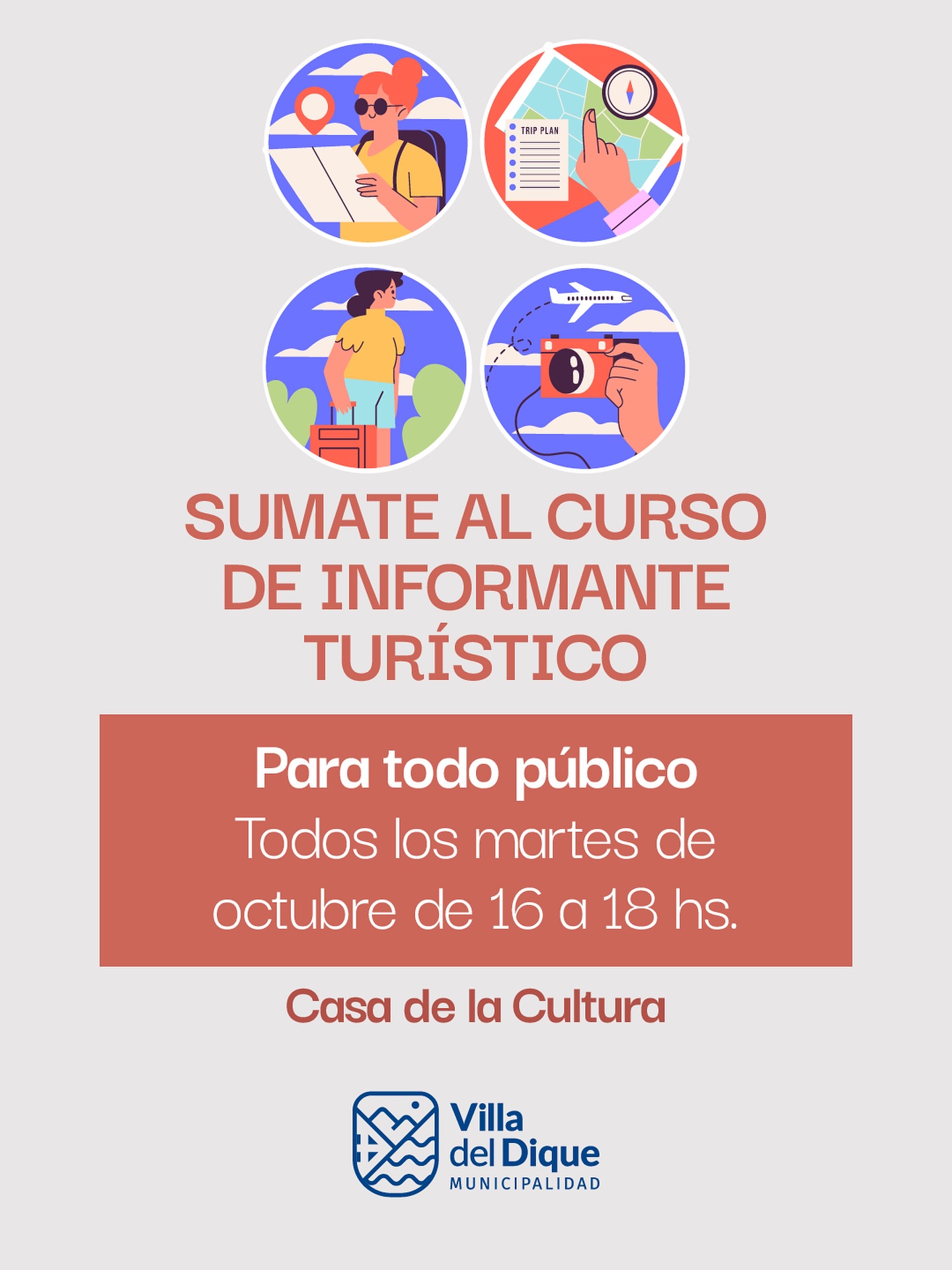 Capacitación de Informantes Turísticos en Casa de la Cultura