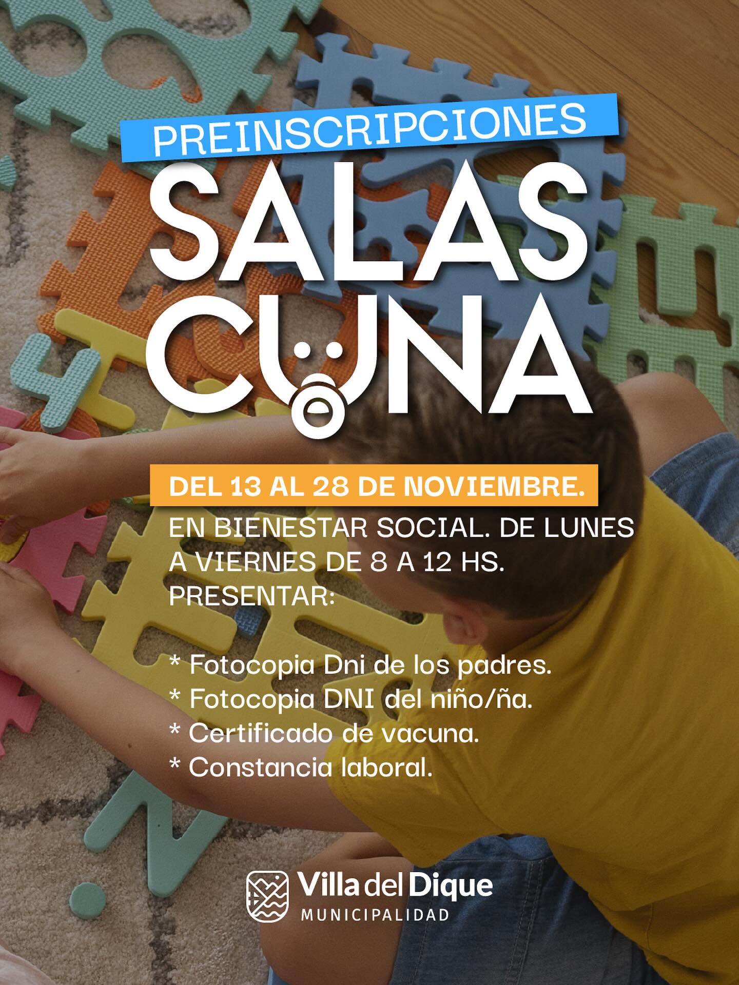 Imagen de Abiertas las preinscripciones para Sala Cuna