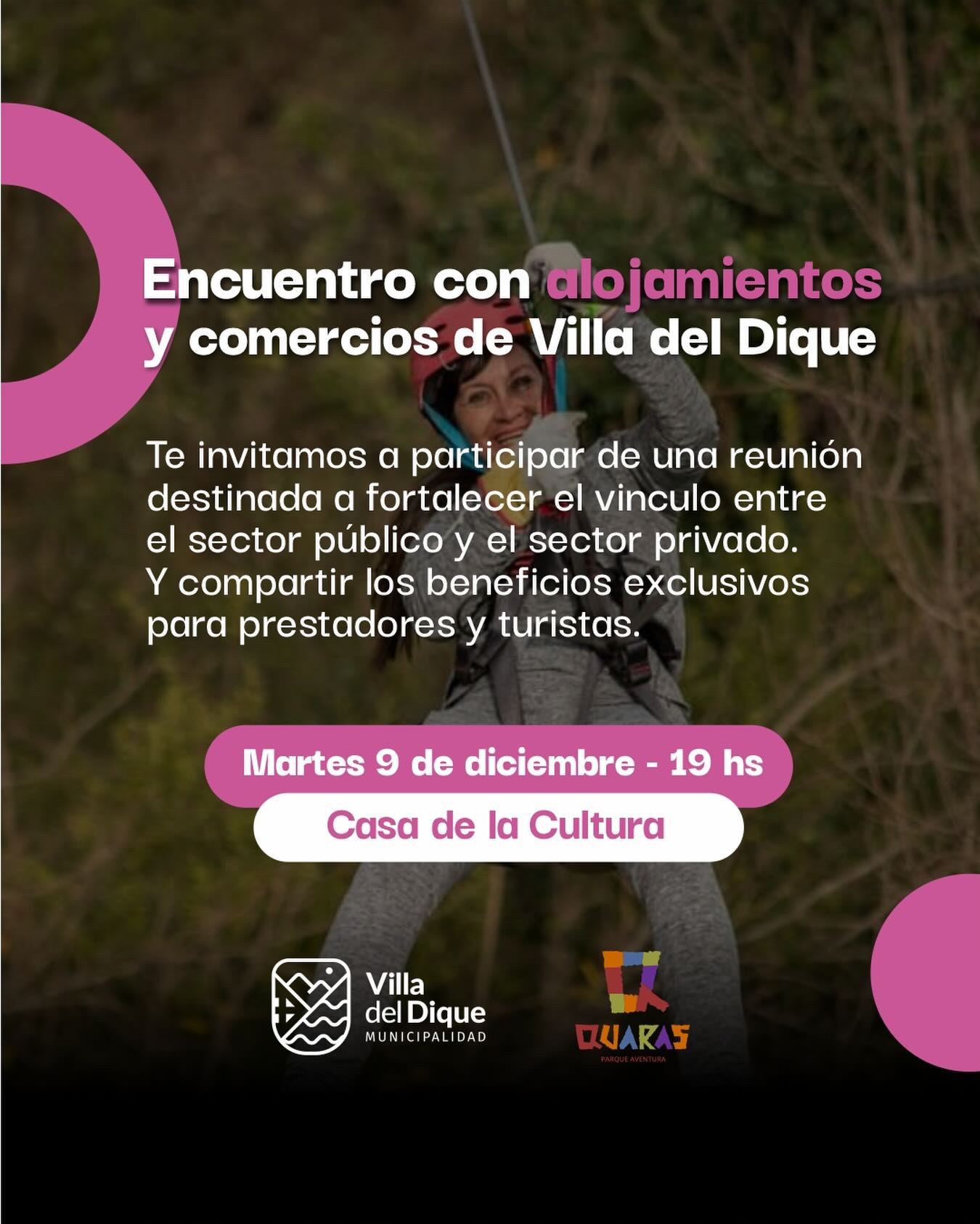 Reunión con comerciantes y prestadores turísticos