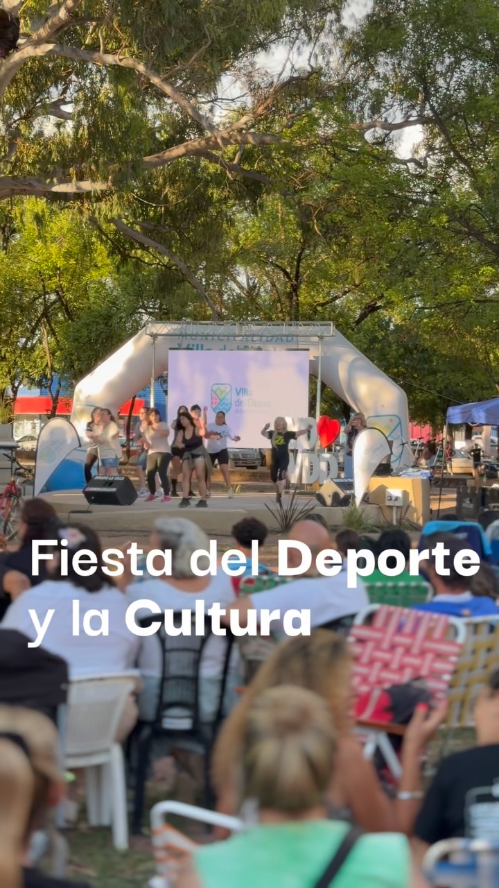 Fiesta del Deporte y la Cultura 2025 en Villa del Dique