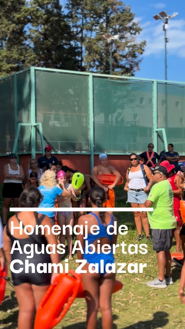 Cruce de aguas abiertas Homenaje a Chami Zalazar en Villa del Dique