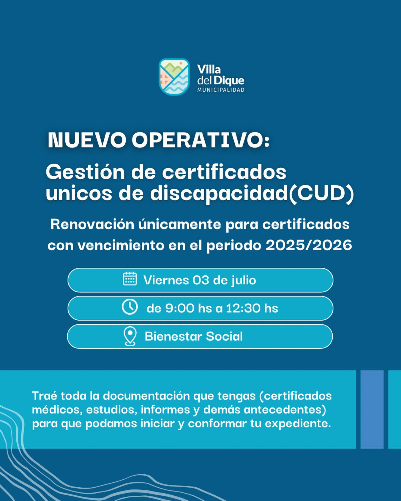 Renovación del Certificado Único de Discapacidad (CUD)