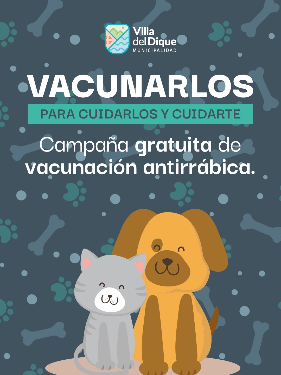 Campaña itinerante de vacunación antirrábica para perros y gatos