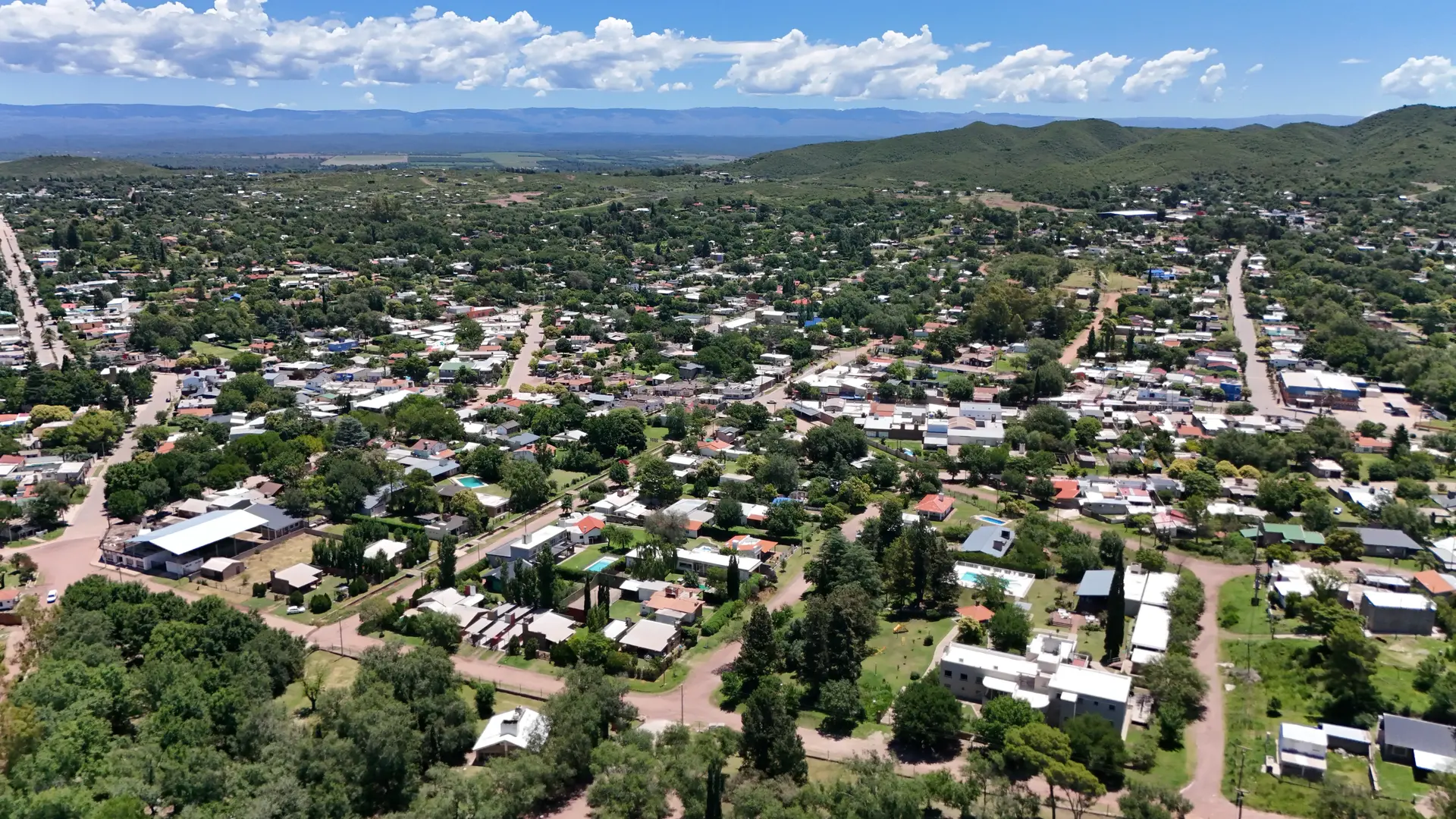 Recorrido por el Casco Histórico - Vista aérea de Villa del Dique