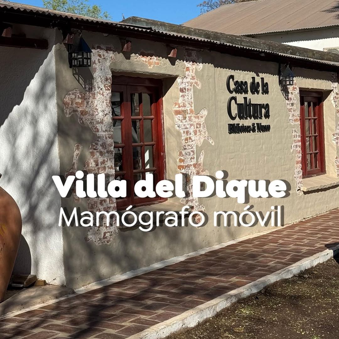 Último día del Mamógrafo Móvil en Villa del Dique